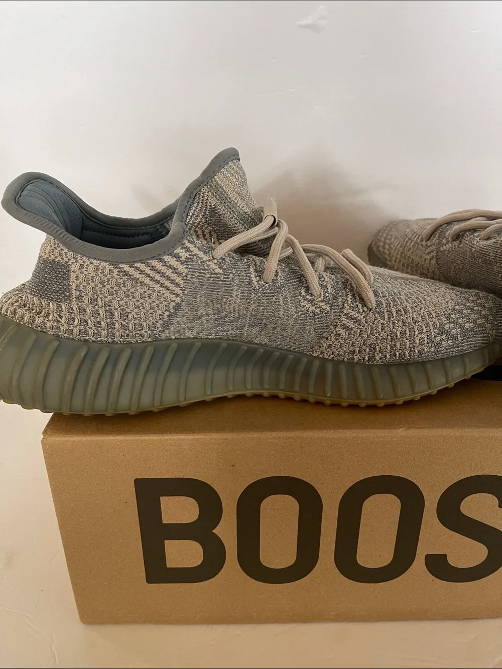 adidas Yeezy Boost 350 V2 Beige and Olive Men's Sneakers